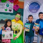 Niños en el municipio de Villamaría, Caldas y en el corregimiento de Irra del departamento de Risaralda, aprenden sobre el cuidado ambiental con el taller "Fortaleciendo Eco-Valores por el medio ambiente".