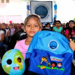 Jornada de entrega de kits escolares en Portoviejo
