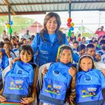Jornada entrega de kits escolares Santo domingo