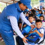 Jornada entrega de kits escolares Santo domingo
