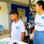 Niños felices escuela Puerto Cesar