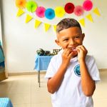 Niños felices escuela Puerto Cesar