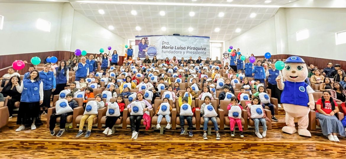 Jornada de apoyo para niños de Loja
