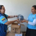 Gracias a la labor de los voluntarios, las familias recibieron lo necesario para levantarse poco a poco.