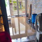 El desbordamiento del río Ocoa dejó casas inundadas y pertenencias destruidas.