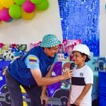 Voluntarios representaron distintas profesiones para inspirar a los niños a soñar en grande.