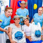 Cada familia recibió un mercado con productos de la canasta básica, un alivio significativo para sus hogares.