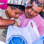 Cada familia recibió un mercado con productos de la canasta básica, un alivio significativo para sus hogares.