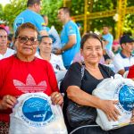 Familias de Acacías felices reciben apoyo por parte de la Fundación