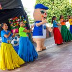 El show de Hormy con su cumbia contagio de felicidad a los asistentes al evento