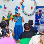 IMG_1968 Los asistentes se vincularon activamente a las dinámicas del taller “Mi autocuidado, mi bienestar”.