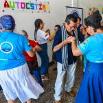 Beneficiarios felices Entre juegos y actividades recreativas, los asistentes compartieron tiempo de calidad y unión.