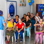 Participando del taller Personas mayores y con discapacidad compartieron reflexiones y experiencias durante el taller.