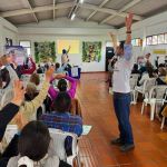 Beneficiarios disfrutan del taller "Memorias saludables" para aprender hábitos que mejoren el bienestar