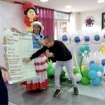 El taller de sensibilización de valores en el hogar se desarrolla en un ambiente de alegria y creatividad