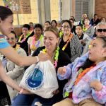 Compartiendo un momento de alegría rodeada de colores y calidez, la fundación realiza entrega de mercados