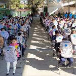 Niños de Tepeji del Río reciben comedor Dotación de comedor