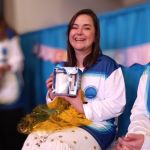 Entrega de regalos durante la jornada