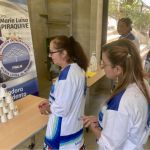 El trabajo en equipo se hace presente en la jornada a través de una dinámica recreativa de coordinación y comunicación