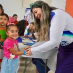 Expresiones de cariño Abrazos, sonrisas y mensajes de afecto hicieron parte de una actividad que resaltó el valor de la familia y el amor entre sus integrantes.