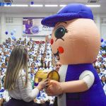 El verdadero tesoro El cofre simbólico recordó la importancia de cada voluntario para la Fundación.