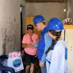 Entrega de ayudas en el lugar de la tragedia. Venezuela nos necesita hoy.