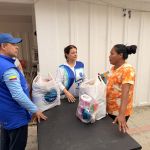 Entrega de ayudas en el lugar de la tragedia. Venezuela nos necesita hoy.