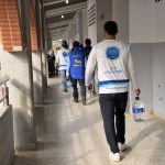 Entrega de ayudas en el lugar de la tragedia. Venezuela nos necesita hoy.