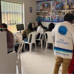 Estudiantes en sesiones de prácticas finales