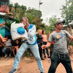 Comunidades indígenas de Caracas reciben ayuda humanitaria. Venezuela nos necesita hoy.